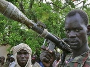 Quân nổi dậy ở Cộng hòa Trung Phi.